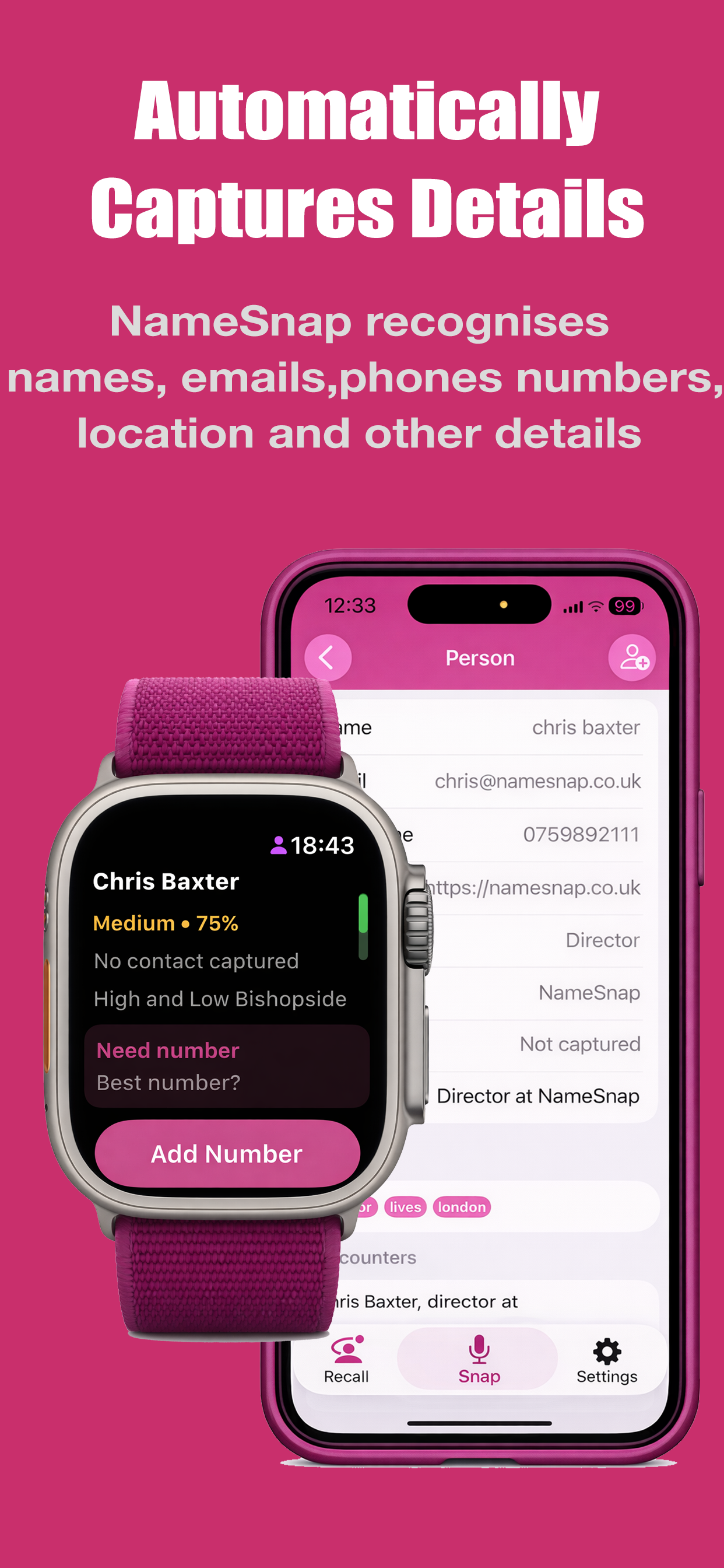 NameSnap app store visual 3